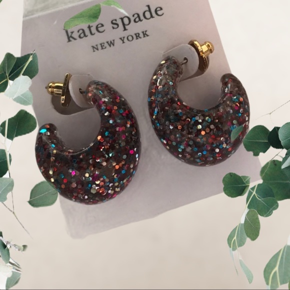 (REDUCED) NWOT—NEW LISTING—KATE SPADE GLITTER ER HUGGIES - Picture 4 of 5